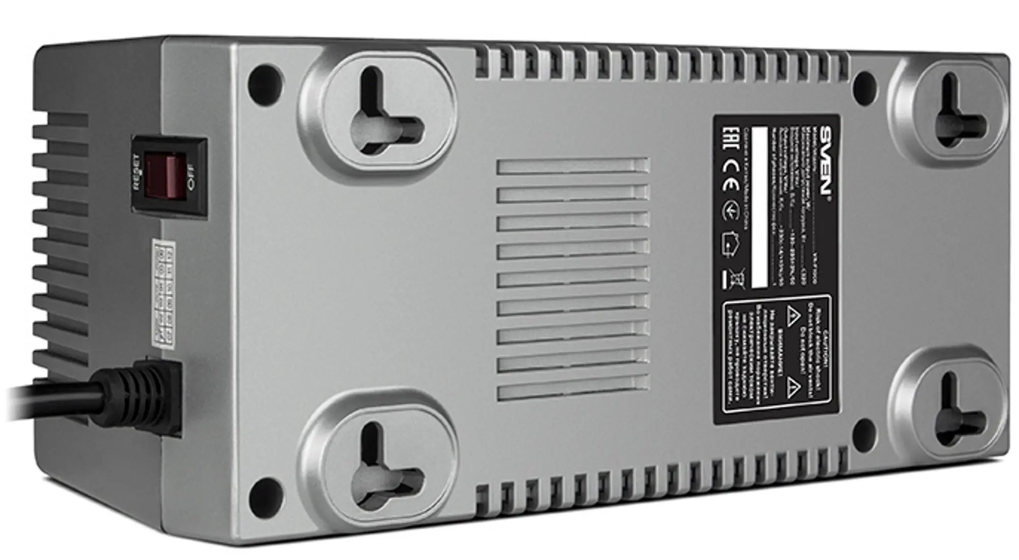 Stabilizator de tensiune Sven VRF1000320W4P (Grey) - 5