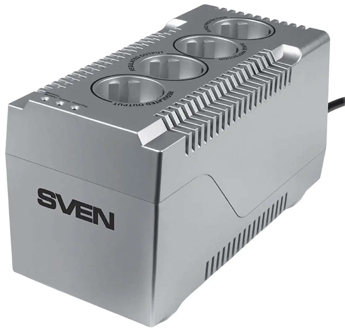 Stabilizator de tensiune Sven VRF1000320W4P (Grey)