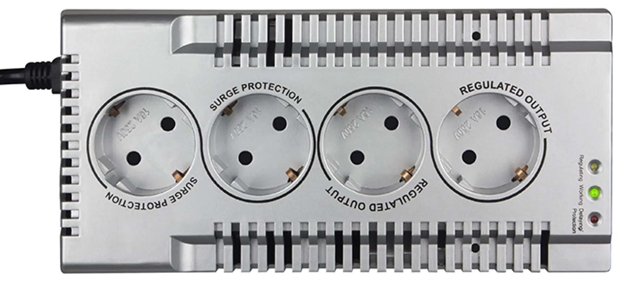 Stabilizator de tensiune Sven VRF1500500W4P (Grey) - 4