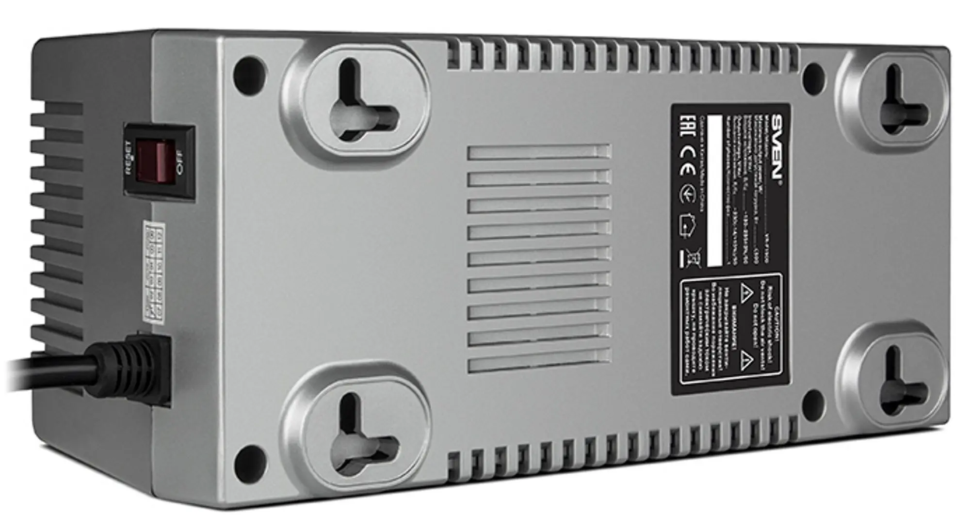 Stabilizator de tensiune Sven VRF1500500W4P (Grey) - 6