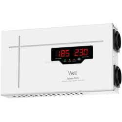 Stabilizator de tensiune Well Thunder 1000 VA (White)