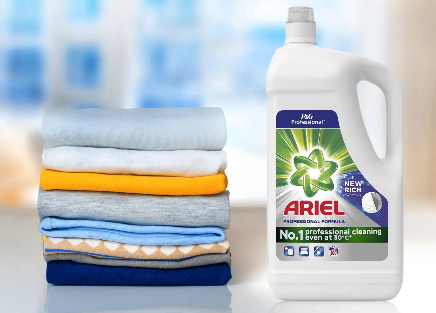 Detergent lichid Ariel Professional New Rich 5L