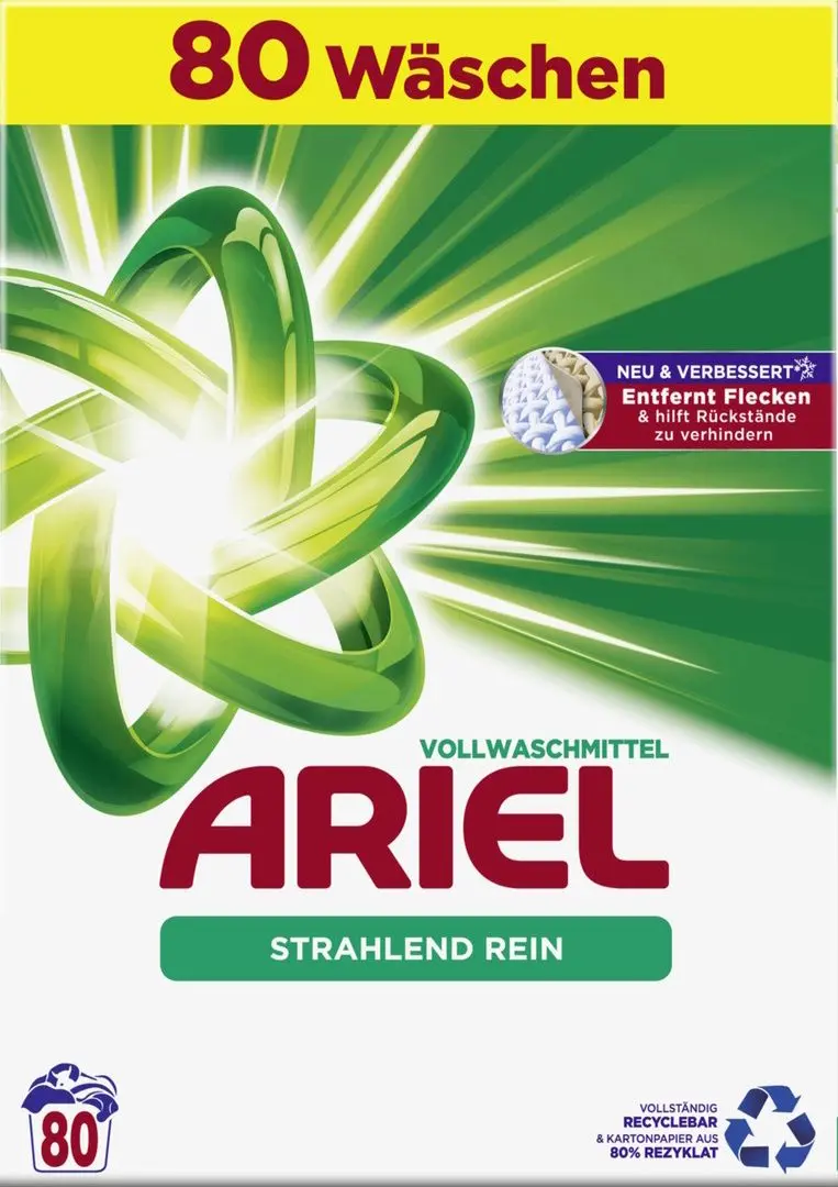 Praf de spalat Ariel Strahlend Rein 5.2kg