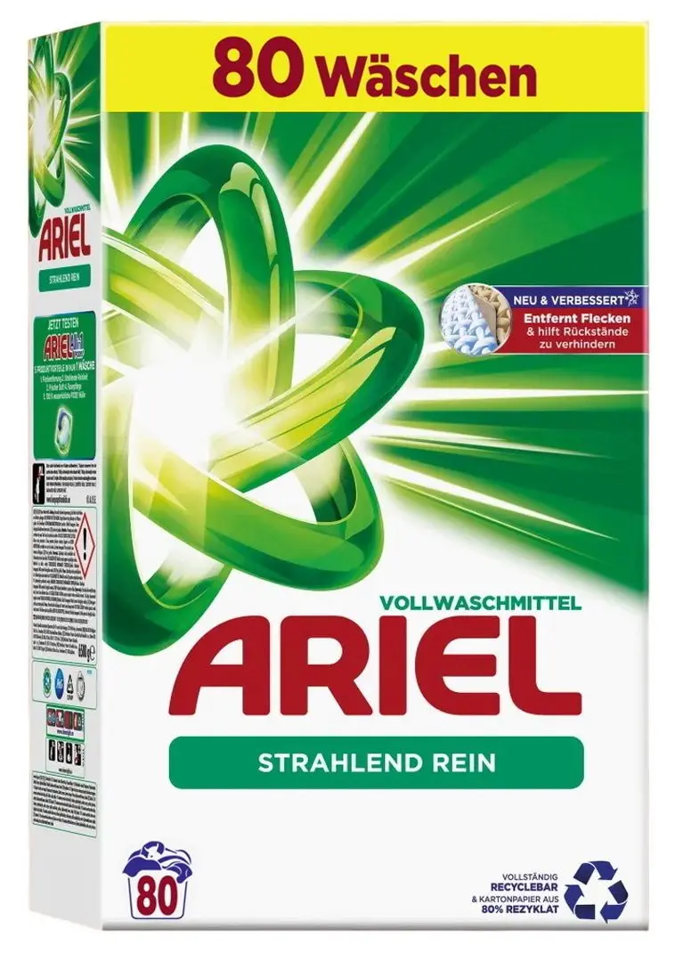 Praf de spalat Ariel Strahlend Rein 5.2kg
