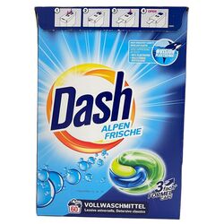 Капсулы для стирки 3в1 Dash Alpen Frische 60pcs Thumb
