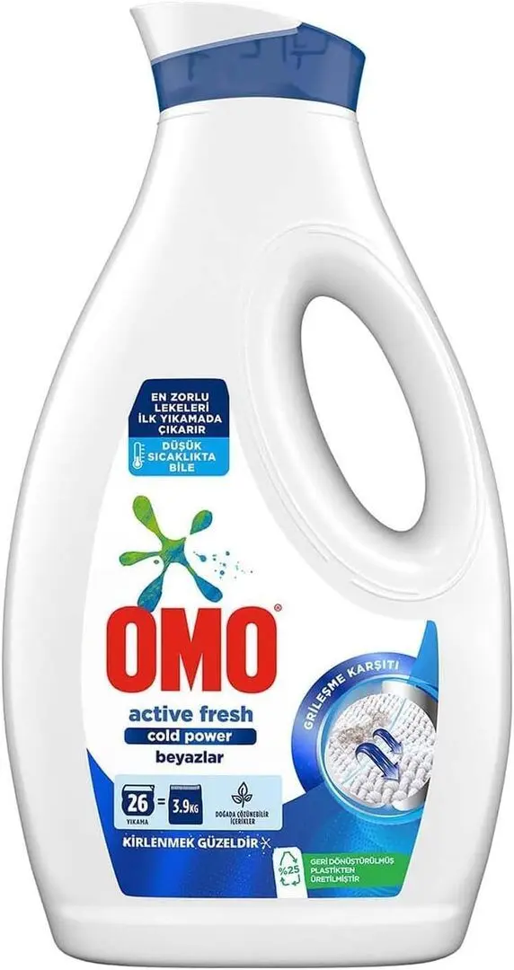 Гель для стирки Omo Active Fresh Cold Power White 1.69L