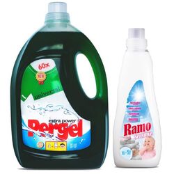 Комплект для стирки Pergel Extra Power Universal 3L + Garchem Ramo 1L Thumb