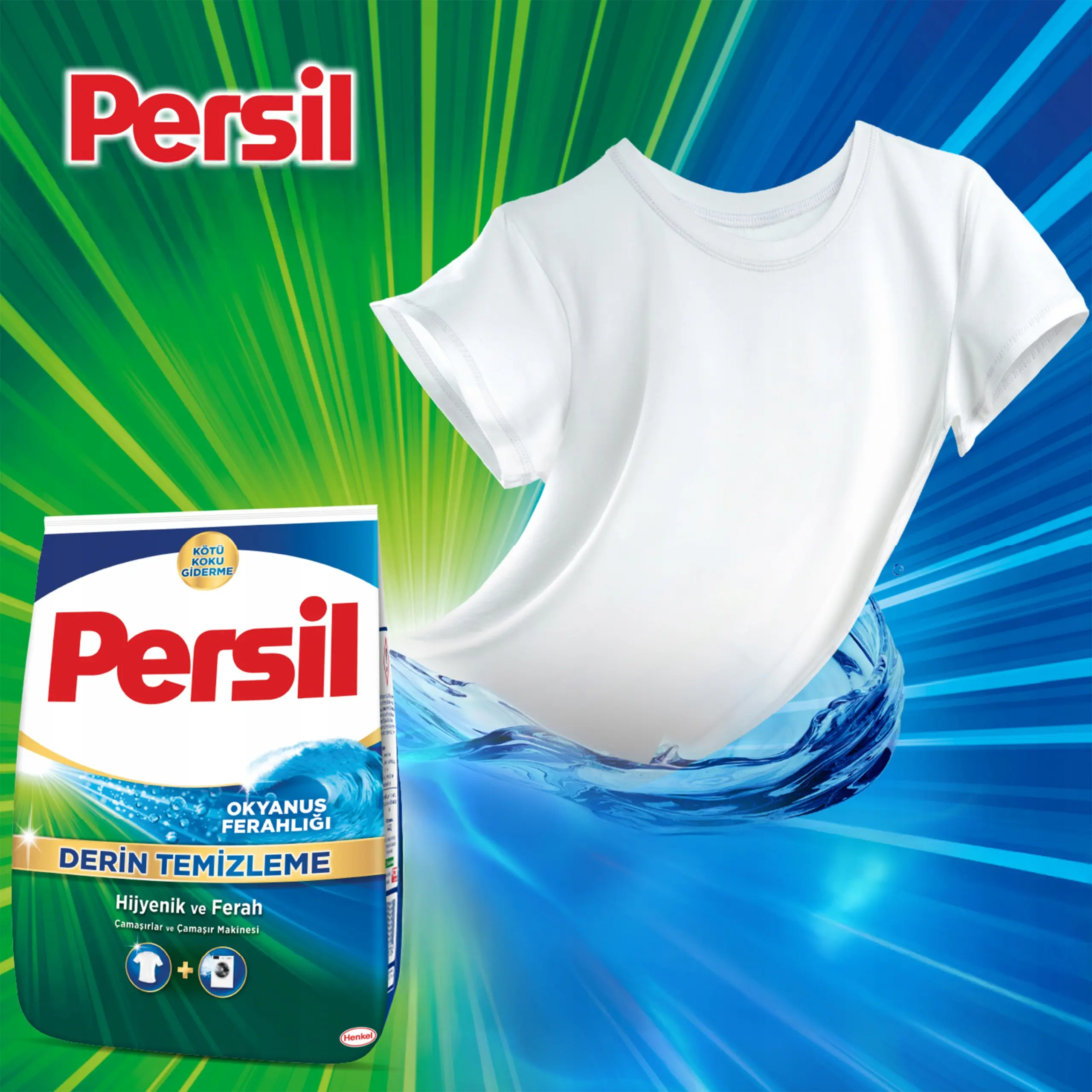 Praf de spalat Persil Deep Clean Ocean 5kg