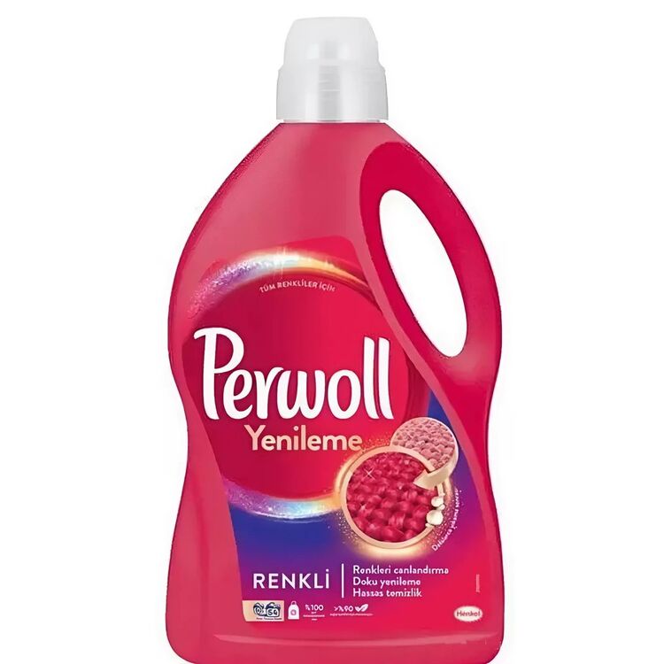 Detergent lichid Perwoll Yenileme Color 3L