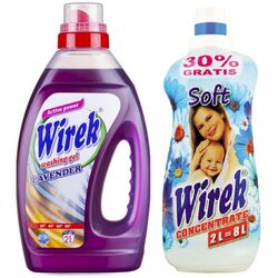 Комплект для стирки Wirek Lawendowy 1L+Soft 2L