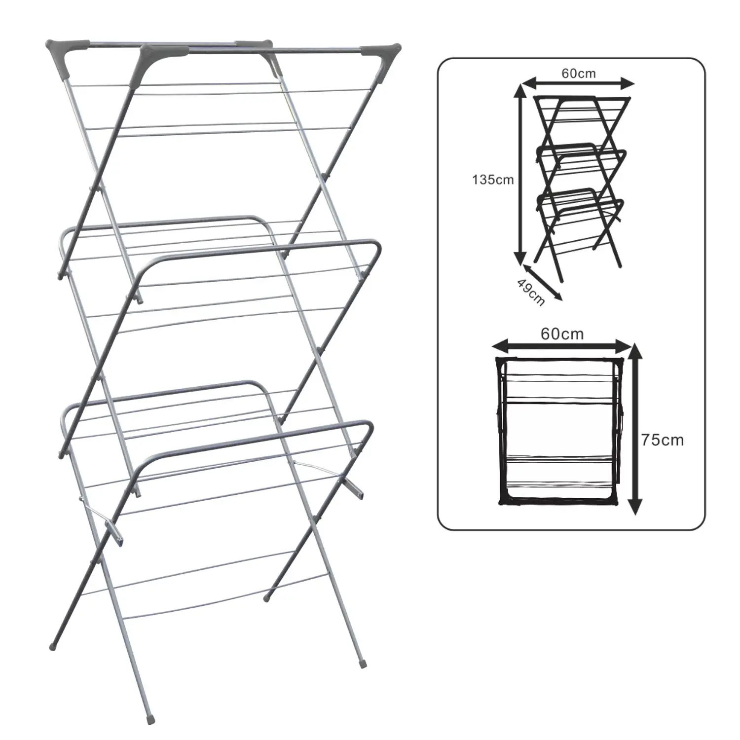 Uscator de rufe Chomik BAN1372 (Silver) - 2