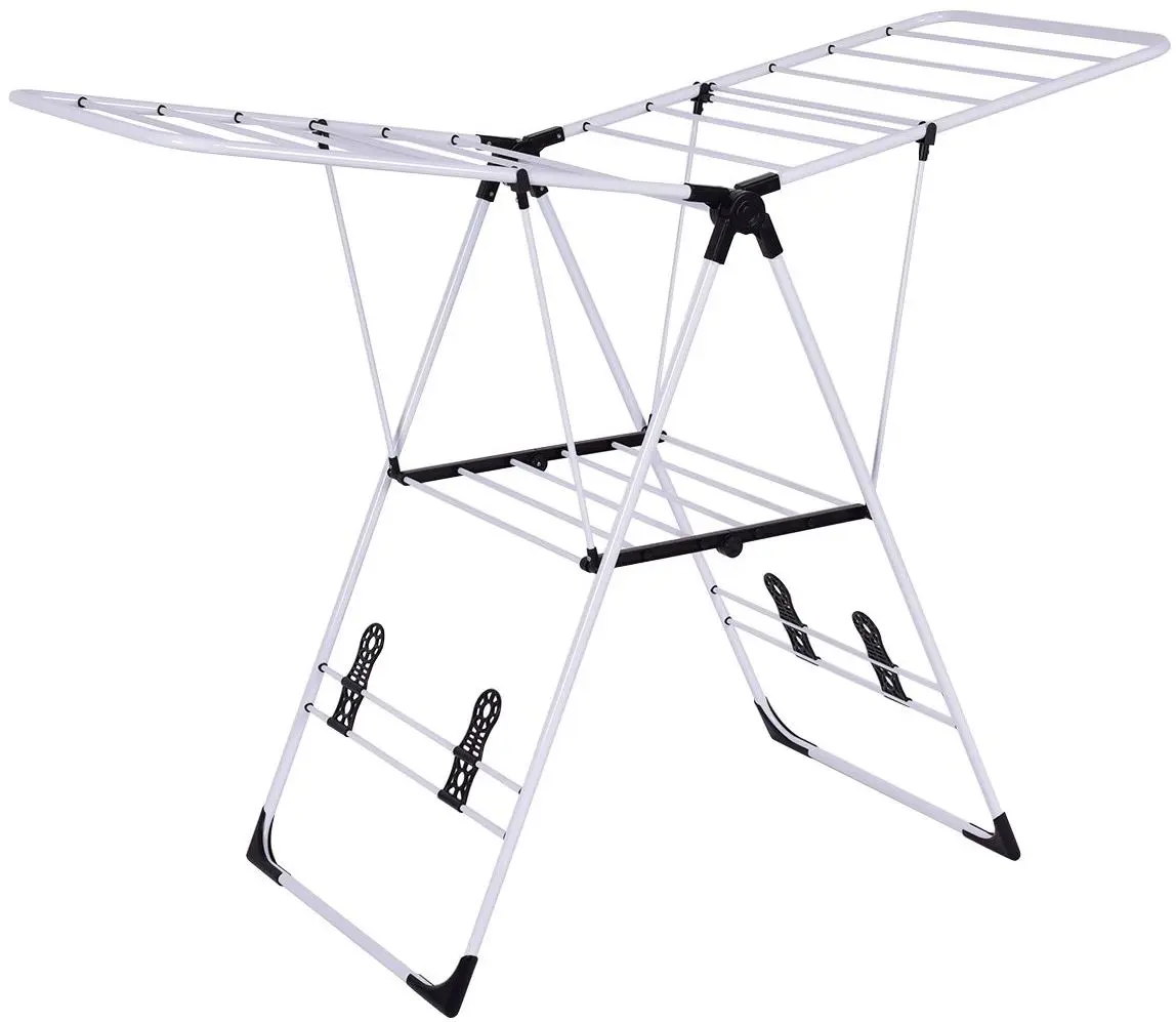 Uscator de rufe Costway HW53986 (White/Black)