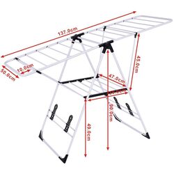 Uscator de rufe Costway HW53986 (White/Black) Thumb