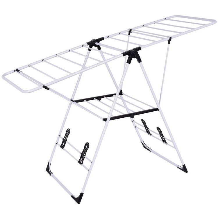 Uscator de rufe Costway HW53986 (White/Black)