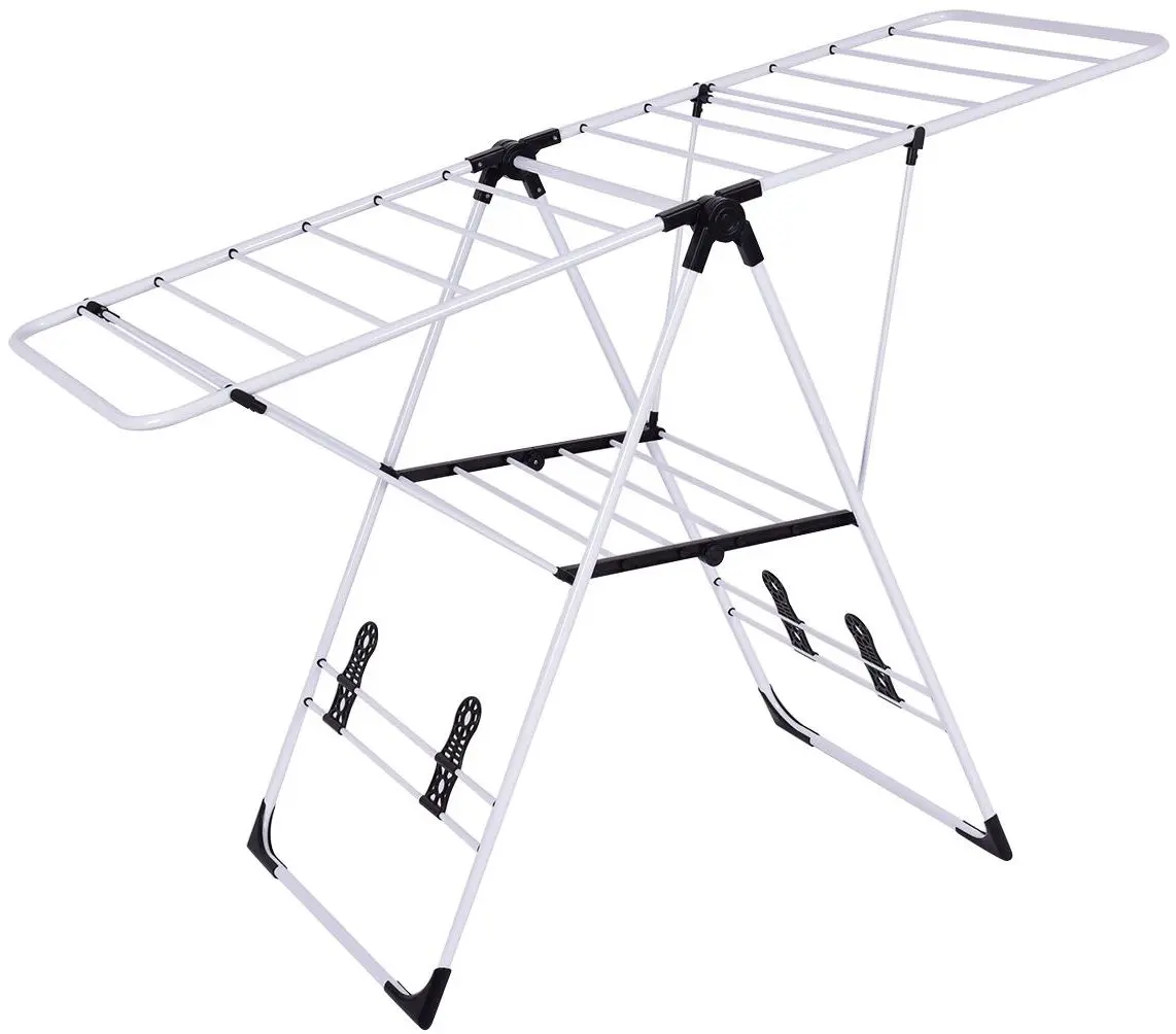 Uscator de rufe Costway HW53986 (White/Black)