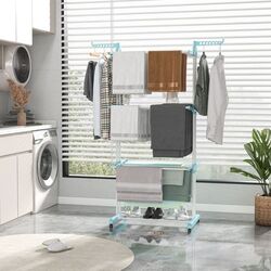 Uscator de rufe Costway JZ10165BL (Grey/Blue) Thumb