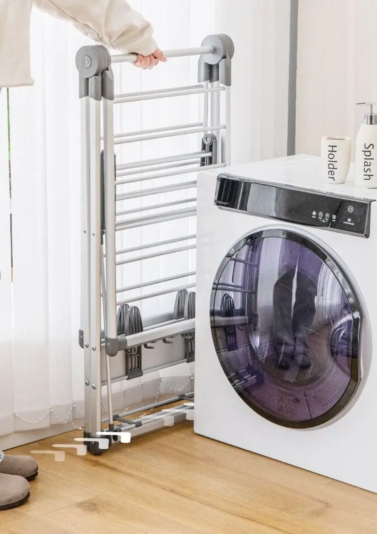 Сушилка для белья Costway JZ10187 (Grey/Silver)