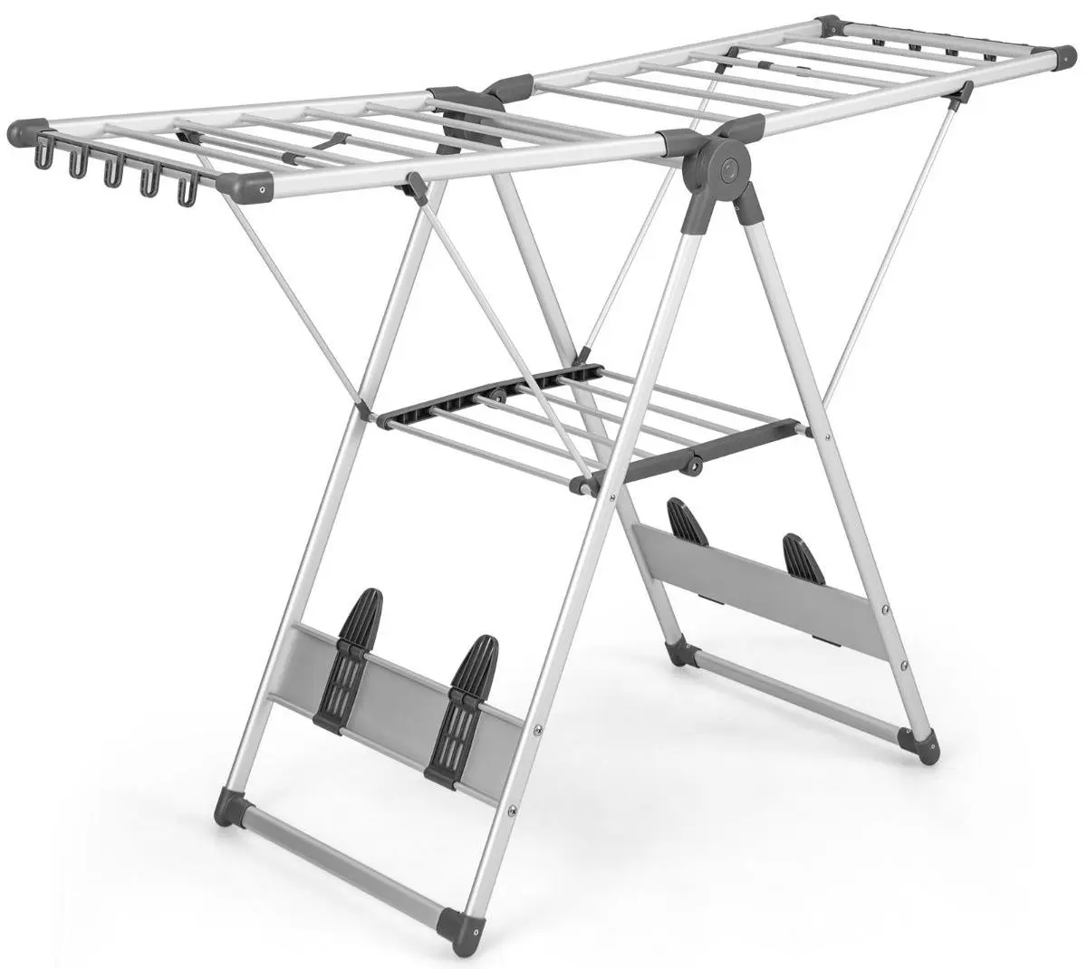 Сушилка для белья Costway JZ10187 (Grey/Silver)