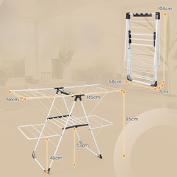 Uscator de rufe Costway JZ10241 (White) Thumb