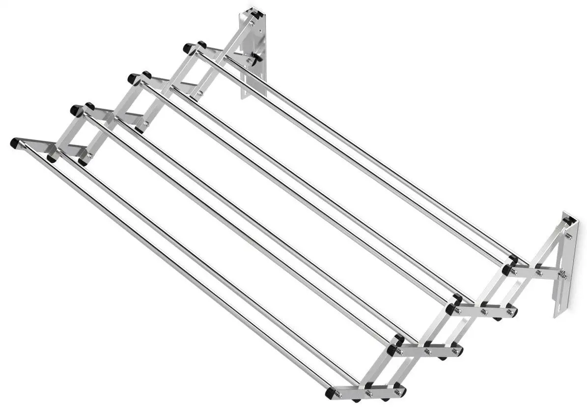 Сушилка для белья настенная Costway HW71324 (Silver)