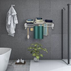 Сушилка для белья настенная Costway HW71324 (Silver) Thumb