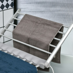 Uscator de rufe electric Homcom 850-198V90 (Silver) Thumb