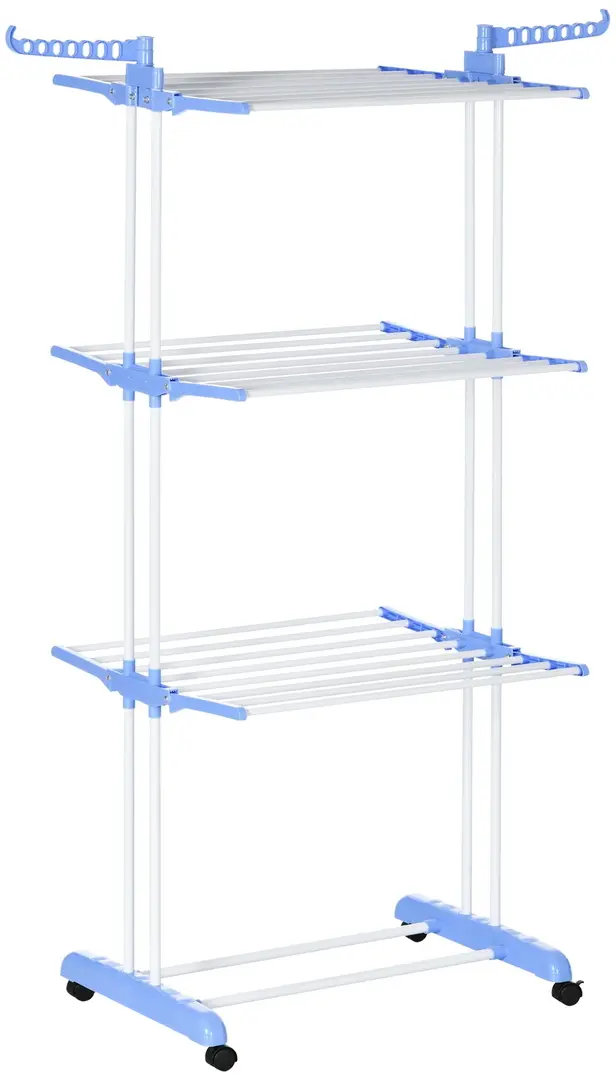 Uscator de rufe Homcom 850-208V00BU (White/Blue)