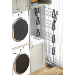 Uscator de rufe Homcom 850-295V00GY (Silver/Grey) Thumb