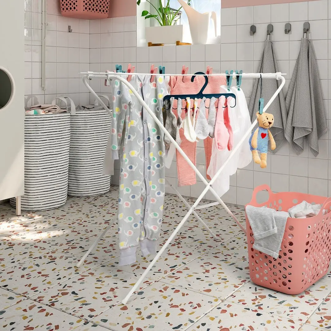 Uscator de rufe Ikea Jall (Alb)