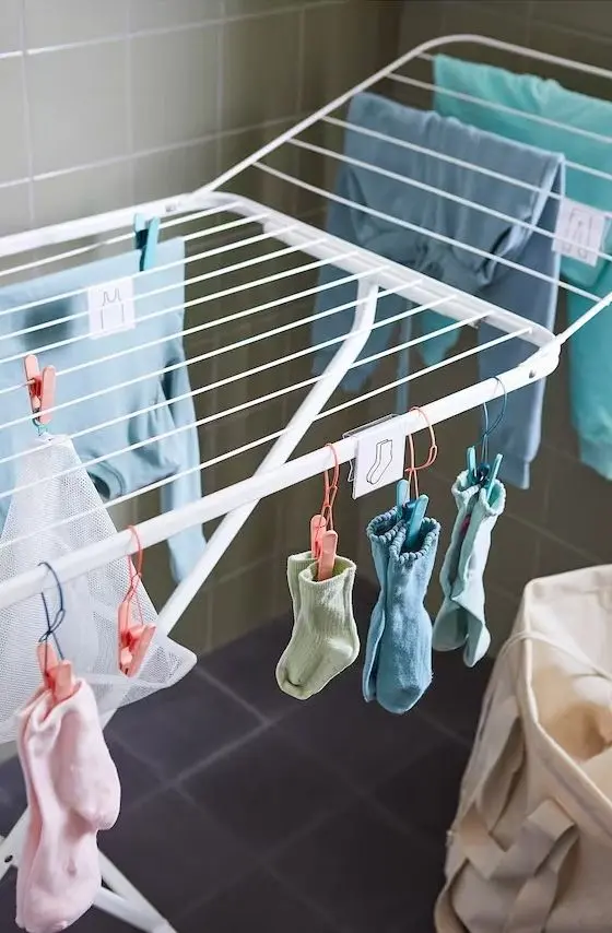 Uscator de rufe Ikea Mulig (Alb)