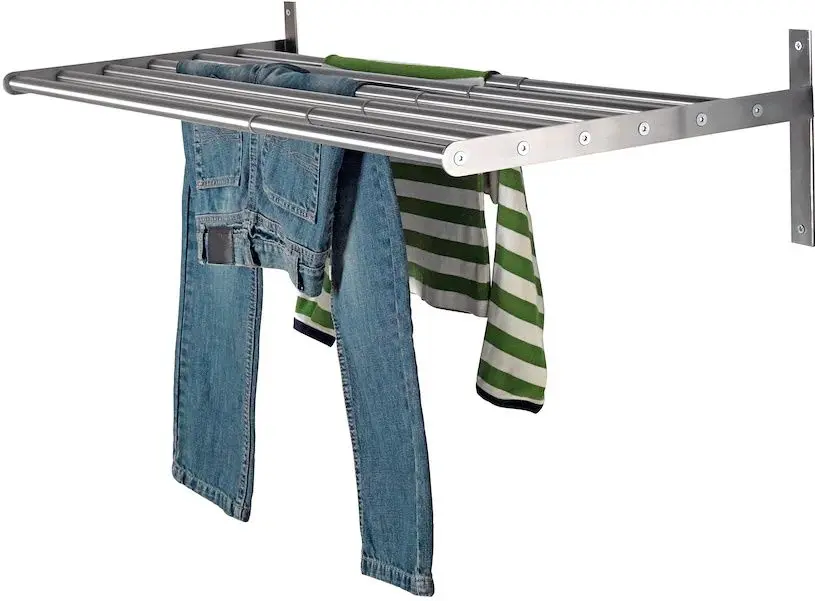 Сушилка для белья настенная Ikea Grundtal 67-120 cm (Нержавеющая сталь)
