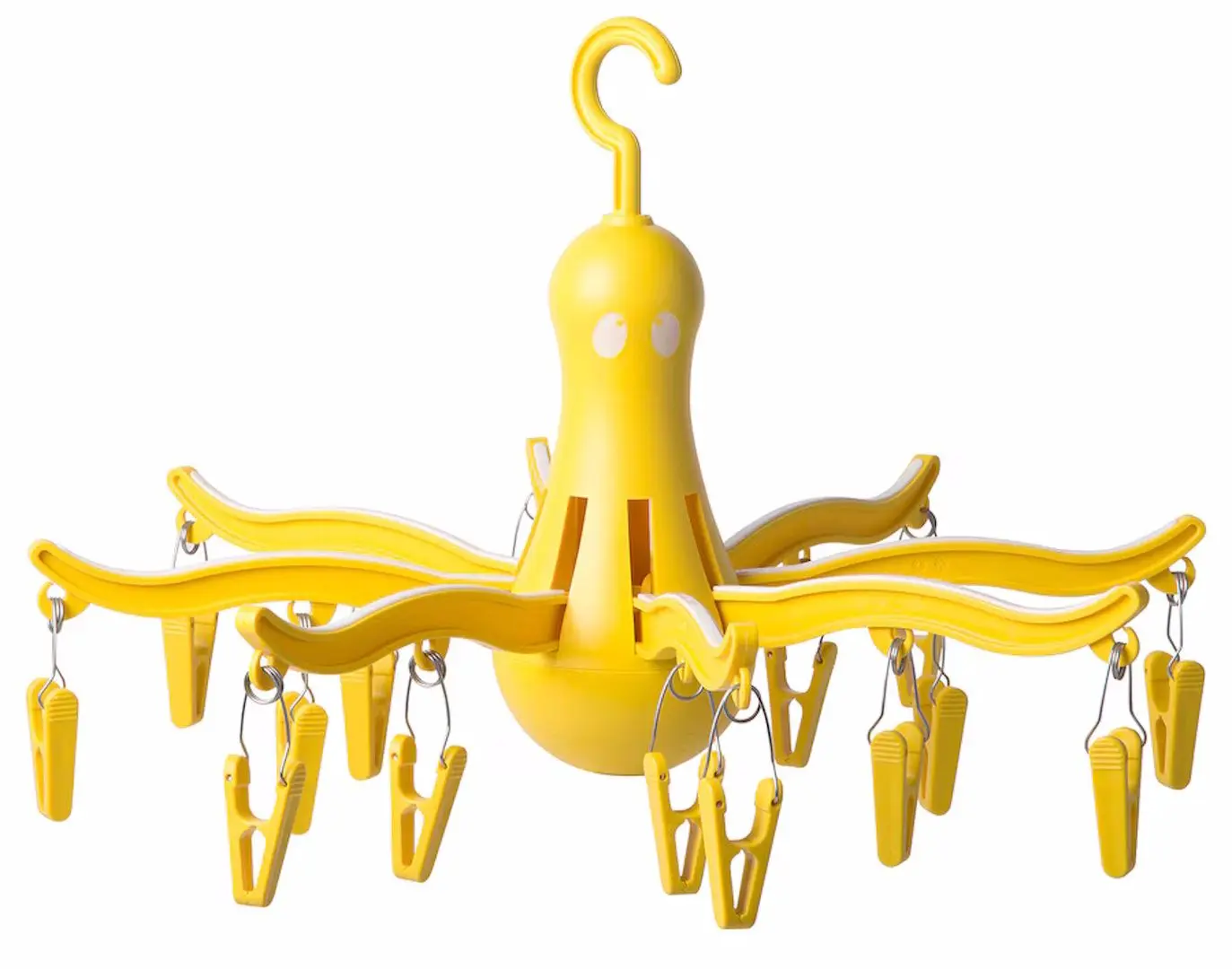 Сушилка для белья подвесная Ikea Pressa 16 крючки (Желтый)