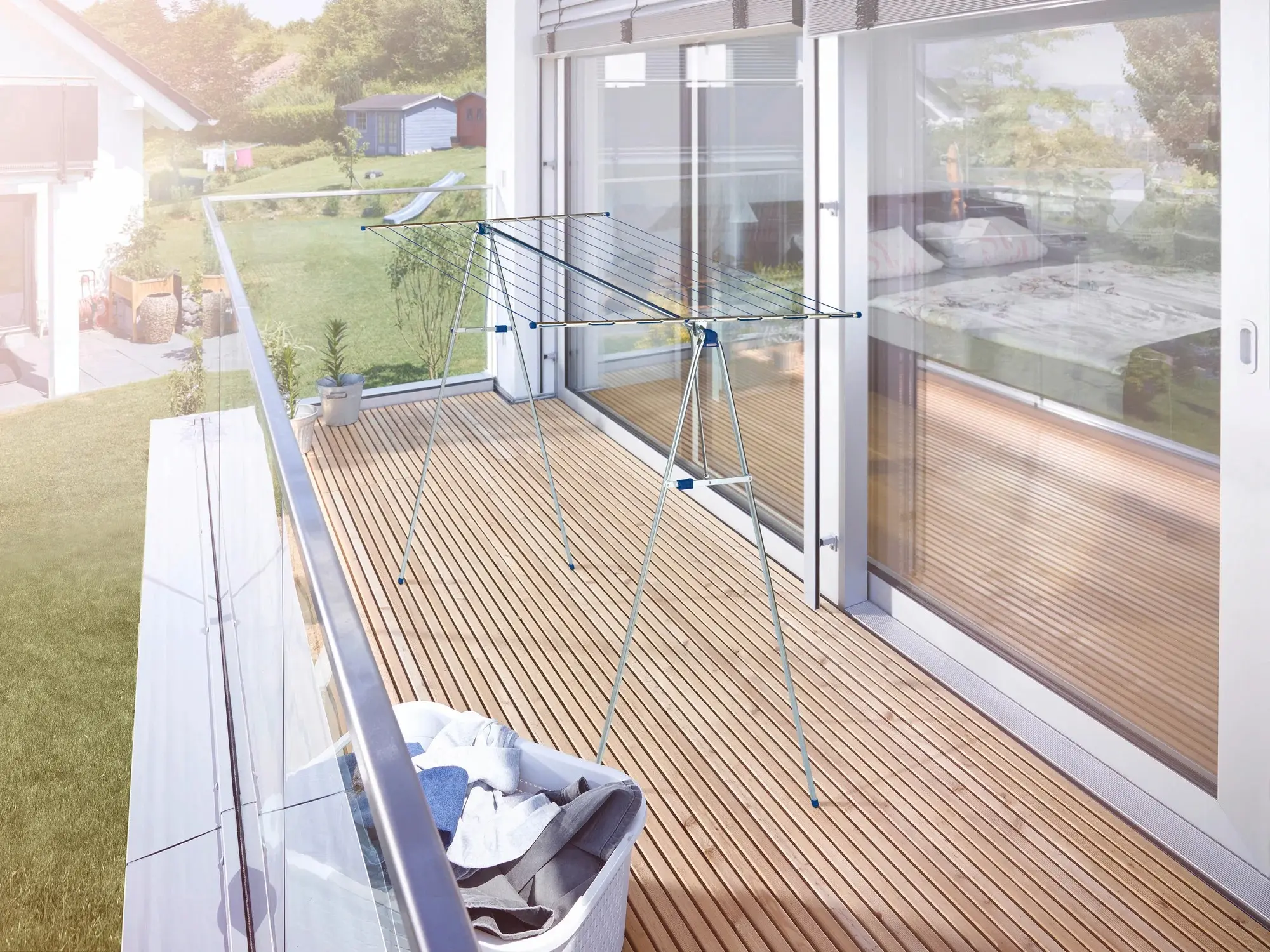 Uscator de rufe Leifheit Linomatic 210 (Silver)