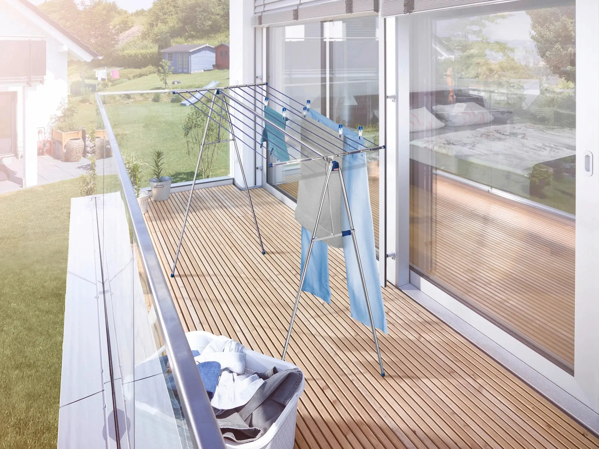 Uscator de rufe Leifheit Linomatic 210 (Silver)