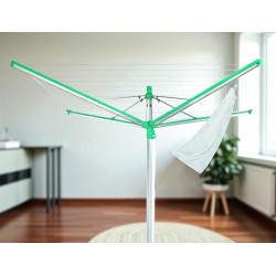 Сушилка для белья Leifheit Linomatic S500 (Silver/Green) Thumb