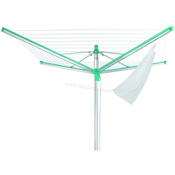 Uscator de rufe Leifheit Linomatic S500 (Silver/Green)