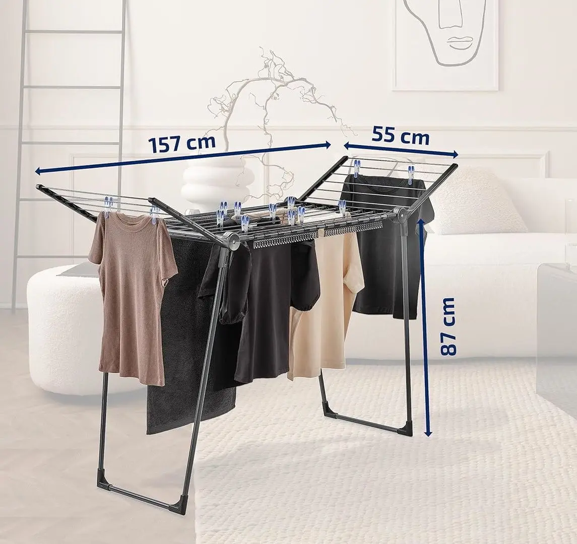 Сушилка для белья Leifheit  Pegasus 150 Solid (Black)