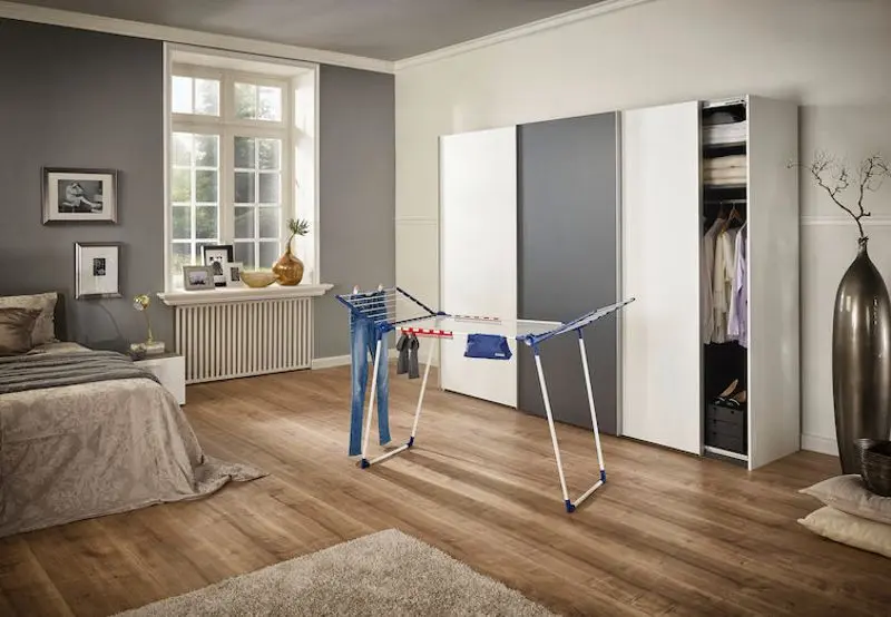 Uscator de rufe Leifheit Pegasus 180 Solid Plus 81510 (White/Blue) - 4