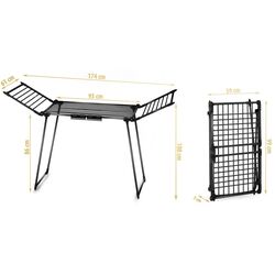 Сушилка для белья Massido Debora (Black) Thumb