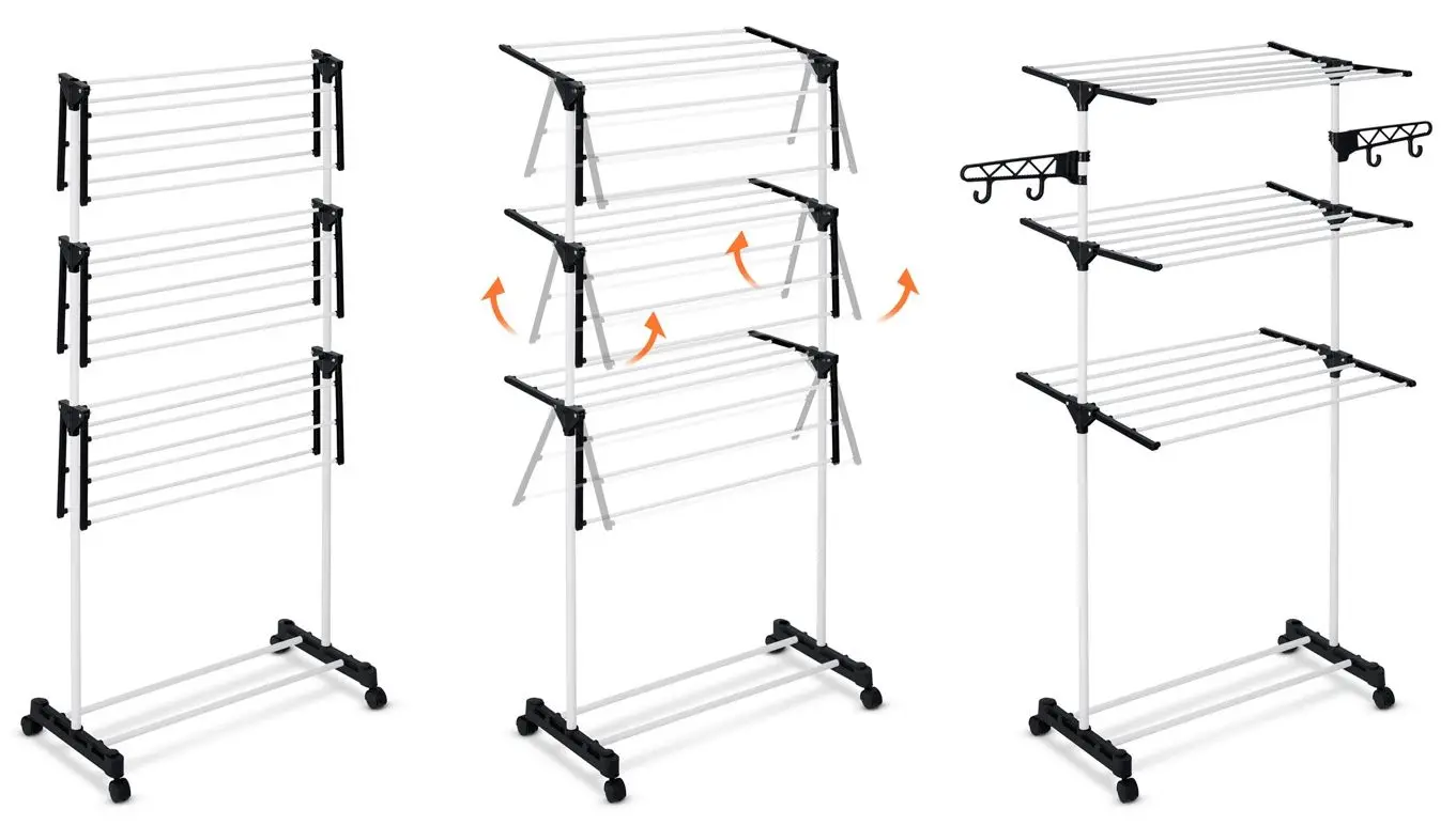 Сушилка для белья Massido Delia (White/Black)