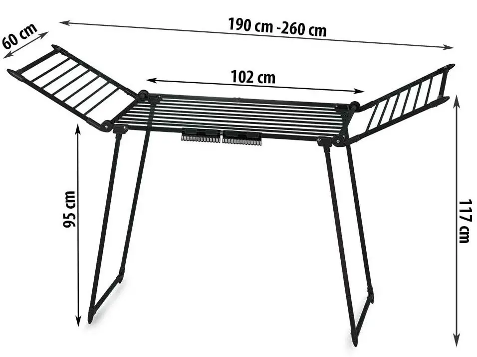 Uscator de rufe Massido Lydia 688401 (Black)