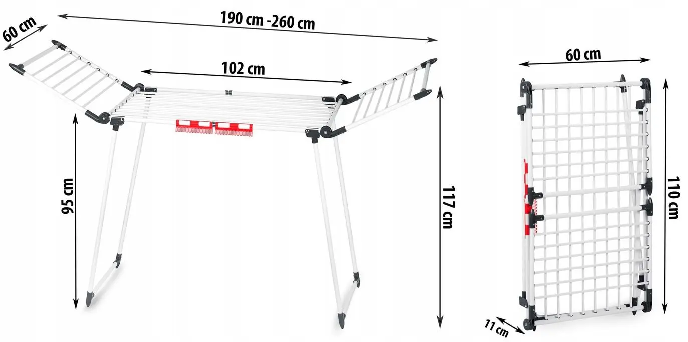 Uscator de rufe Massido Lydia (White)