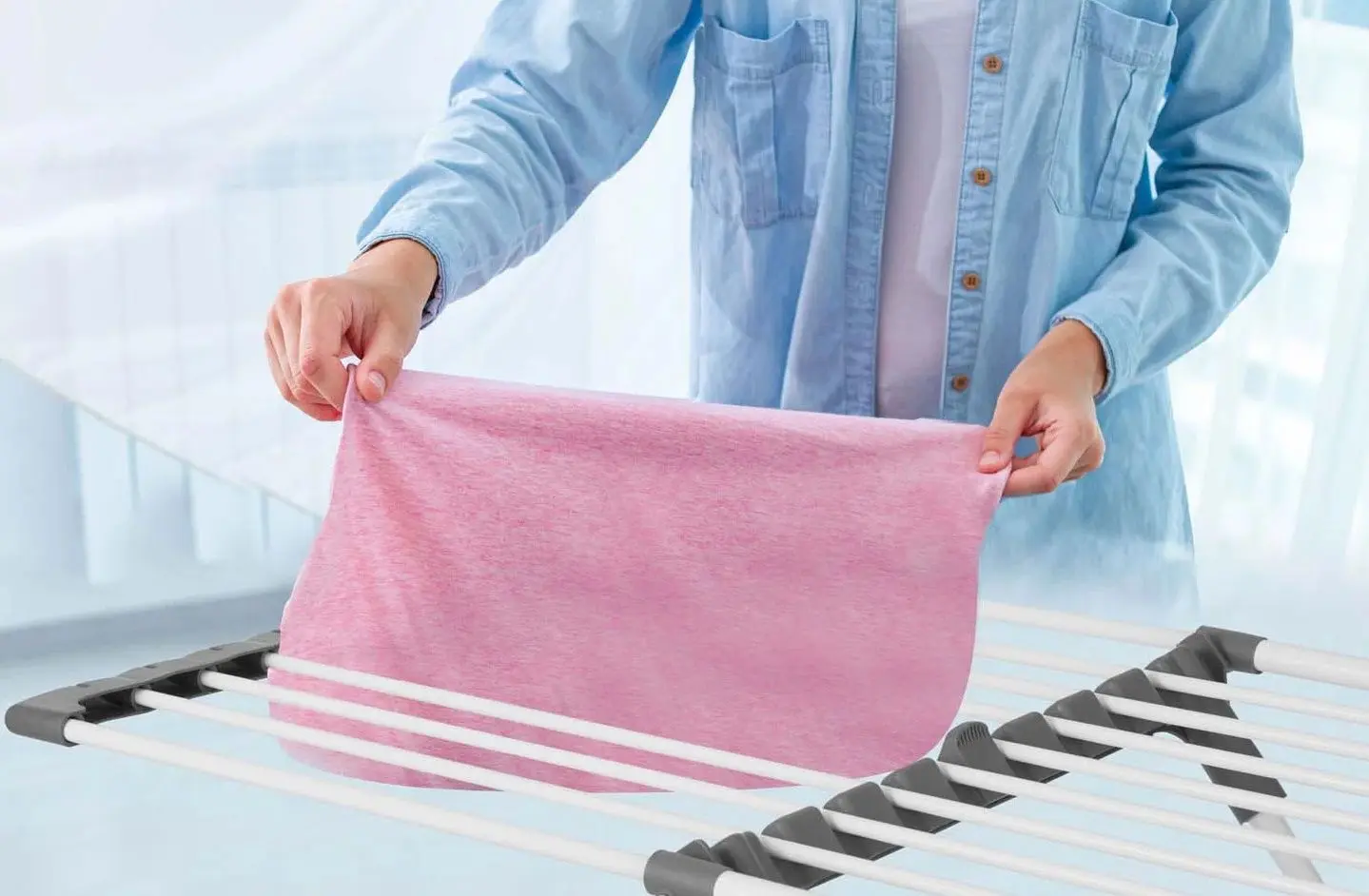 Uscator de rufe Massido Ursula (White/Black)