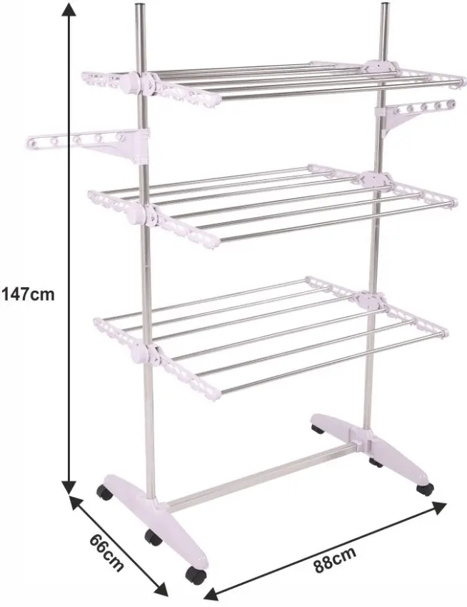 Сушилка для белья Mobhaus Denal (Light Purple/Stainless Steel)