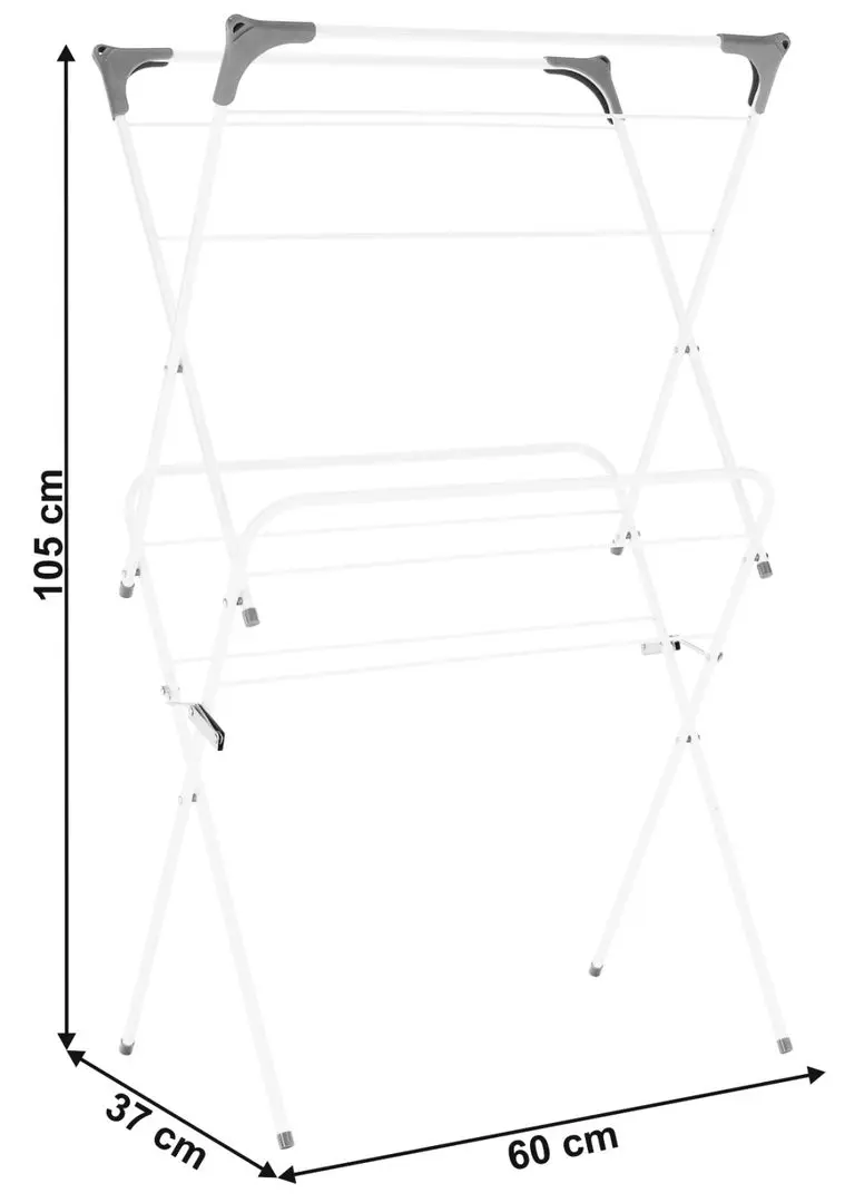 Uscator de rufe Mobhaus Nodar (White/Gray)