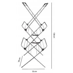 Uscator de rufe Modern Home JM-3-18G (Grey) Thumb