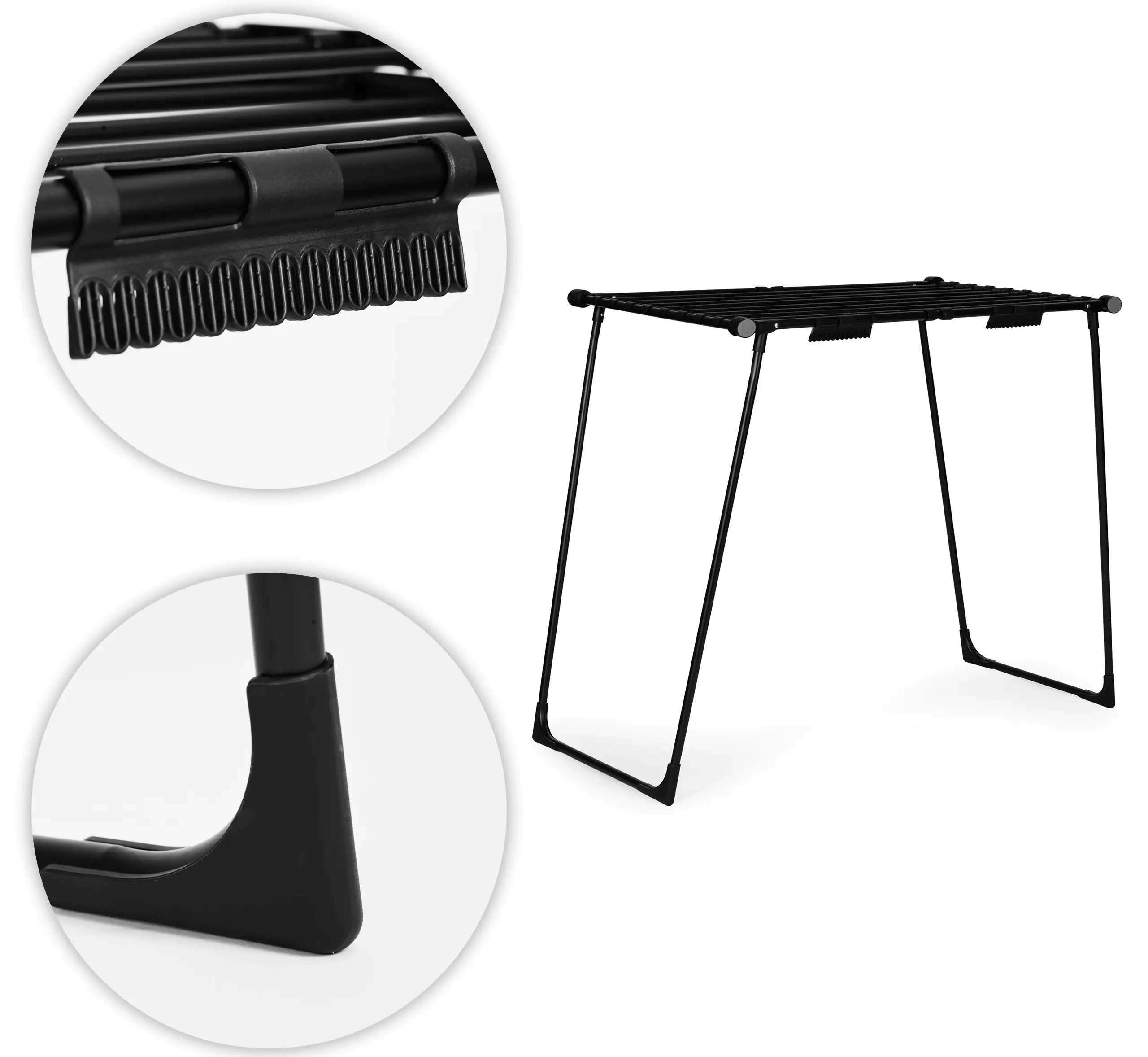 Uscator de rufe pe podea Modern Home BJ-1928-2 (Black) - 4