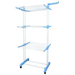 Uscator de rufe Deshop 170x50cm (White/Blue)