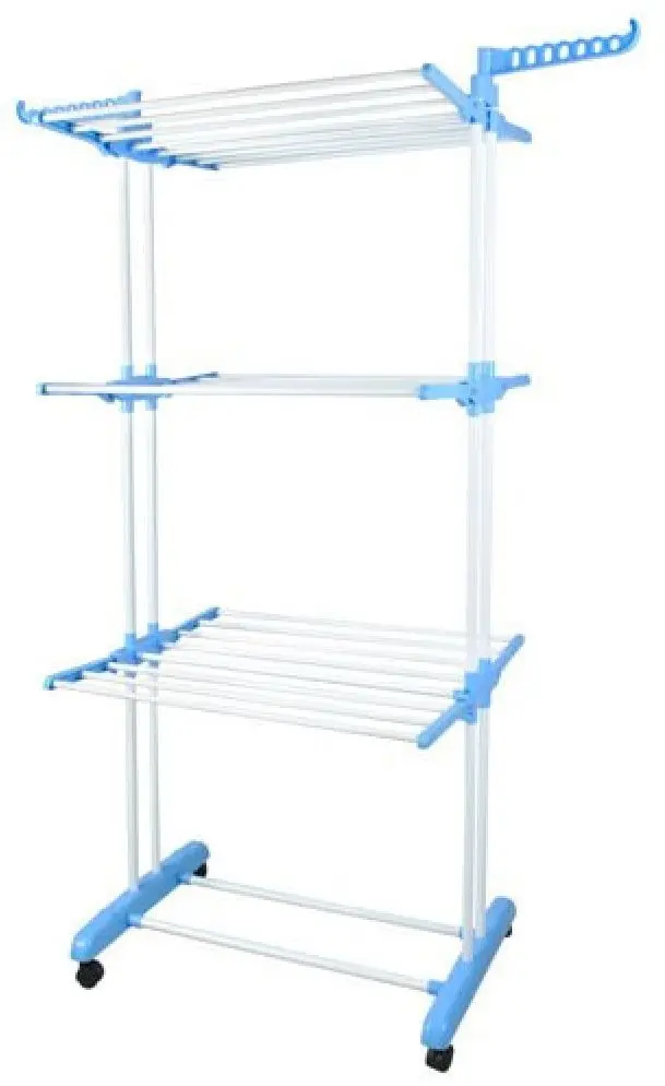 Сушилка для белья Deshop 170x50см (White/Blue)
