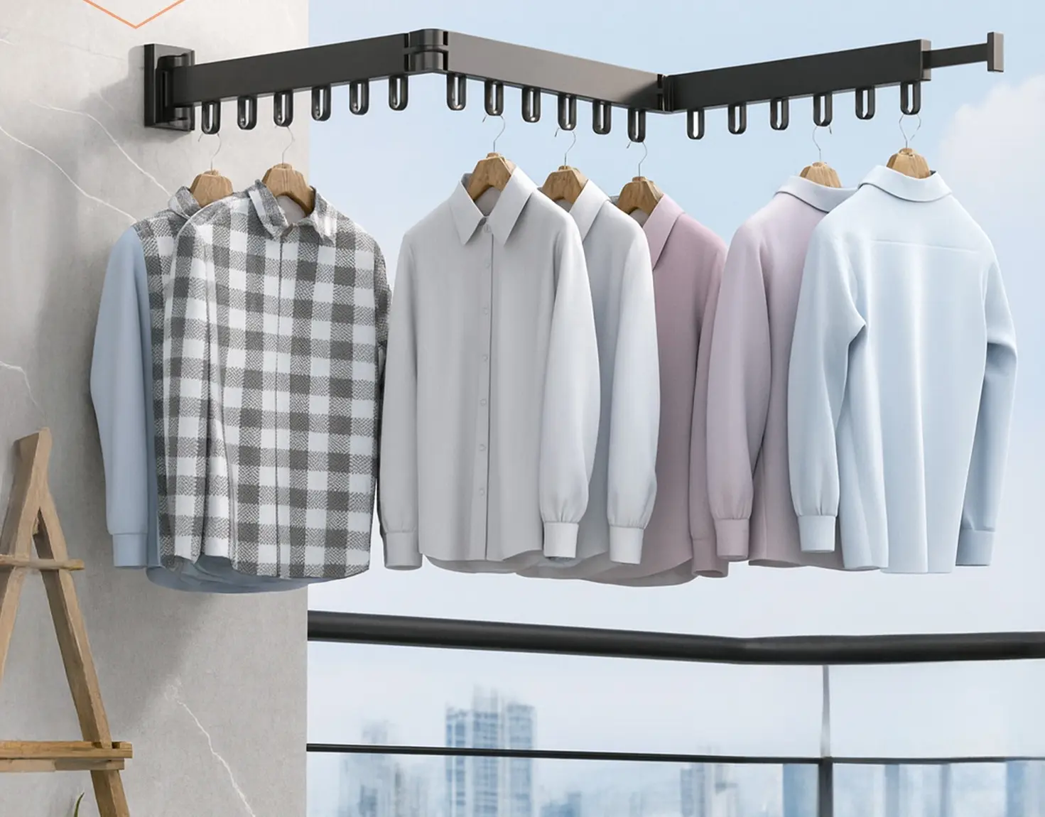 Uscator de rufe Ruhhy 26342 (Black)